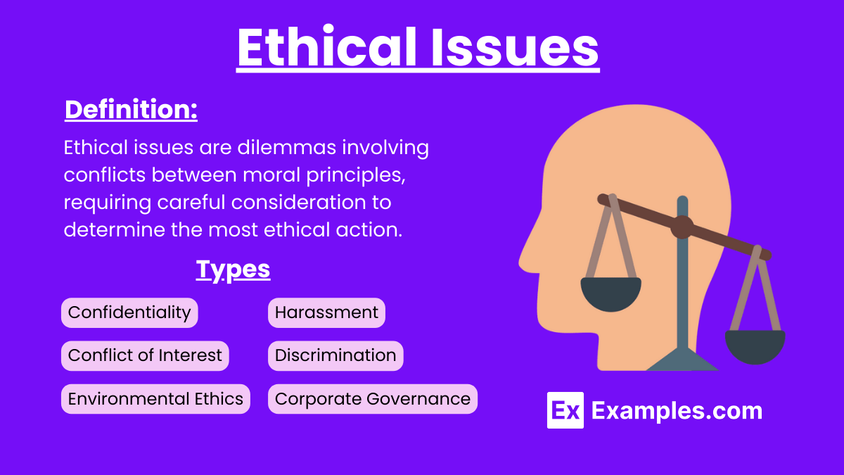 102 Ethical Issues Examples 2024