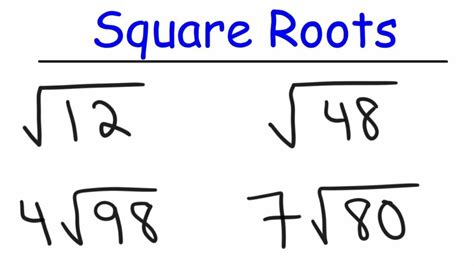 12 Square Root Tips For Easy Calculations