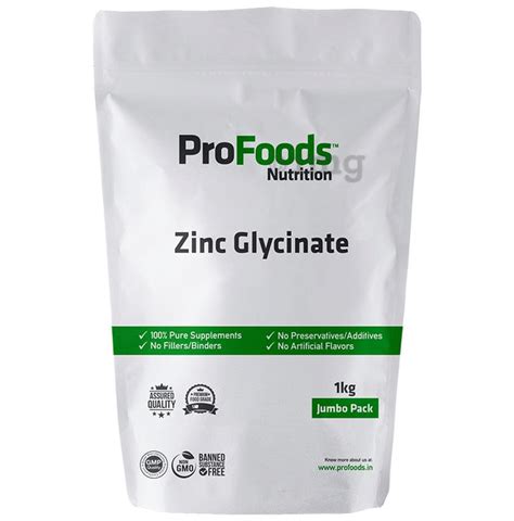 12 Zinc Glycinate Powders For Better Absorption