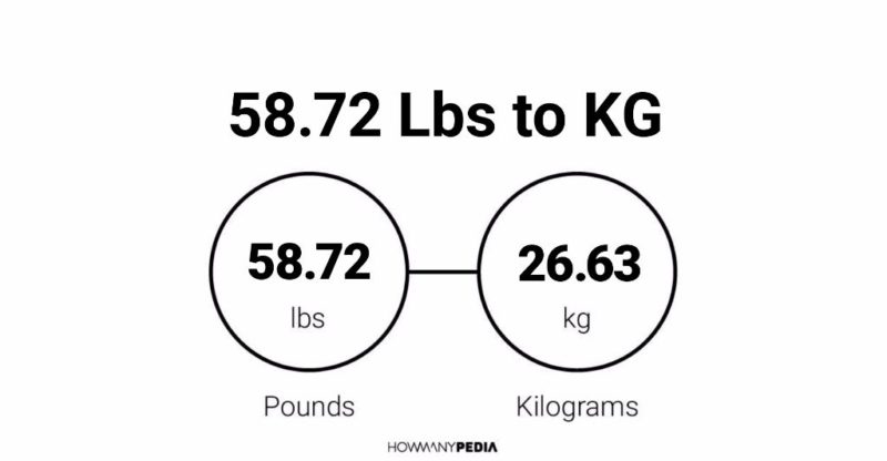 160 Lbs In Kg: Equals 72.58 Kg