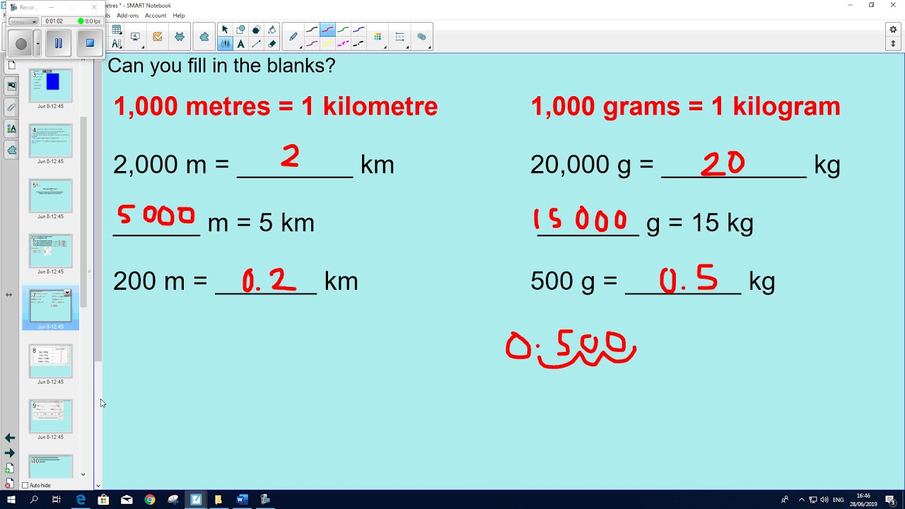 198 G Equals How Many Kg