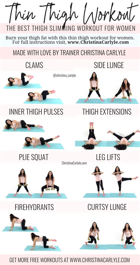 6 Best Exercises For Thighs Intense Leg Workout Thigh Exercises