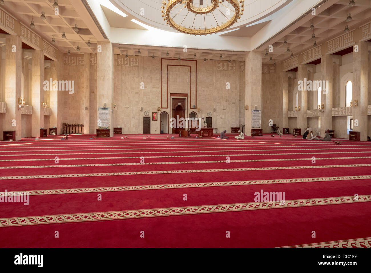 Abu Bakr Al Siddiq Mosque Built 1978 Doha Qatar Stock Photo Alamy