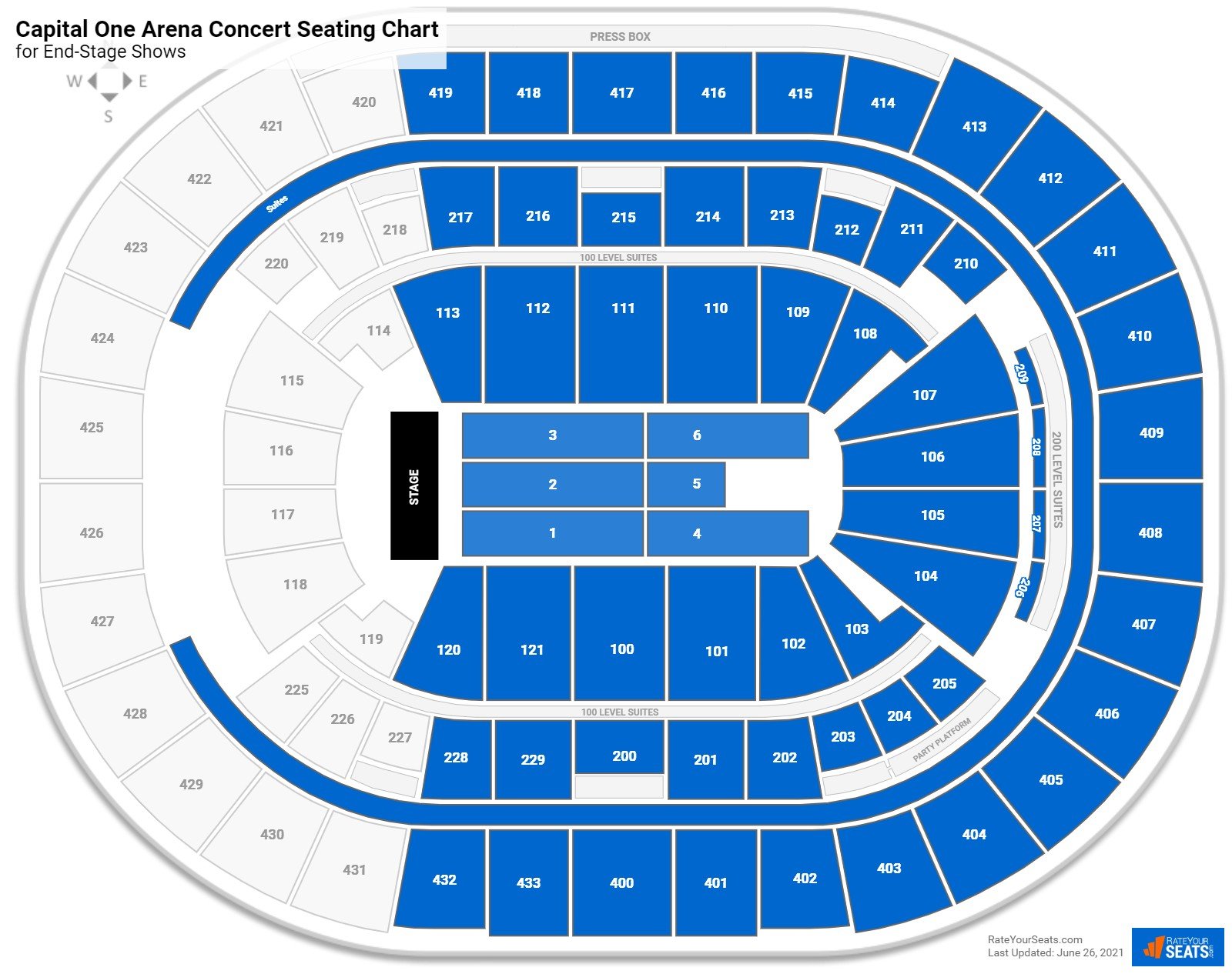 Capital One Arena Seating Chart: Find Best Seats