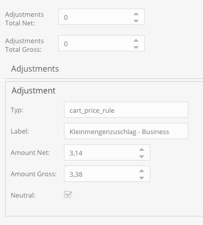 Cart Item Adjustment Calculation Issue 2190 Coreshop Coreshop Github