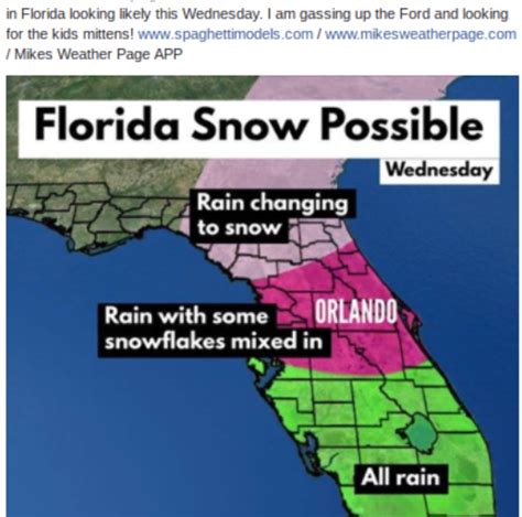 Do Florida Get Snow