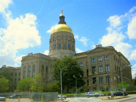 Driving Around Downtown Atlanta Capitol Building Of Geor Flickr