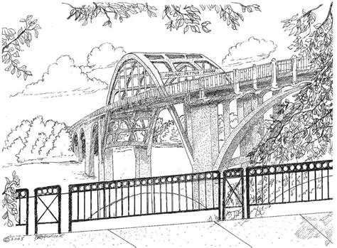 Edmund Pettus Bridge Drawing Asy