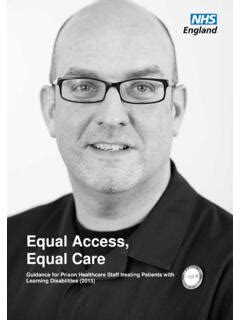 Equal Access Equal Care Mencap Pdf4pro