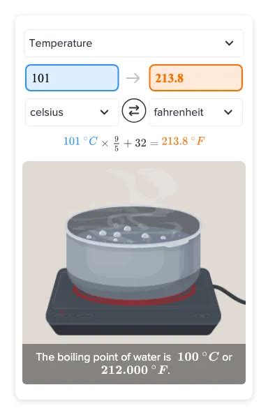 Flexi Answers Convert 101 Degrees Celsius To Fahrenheit Ck 12