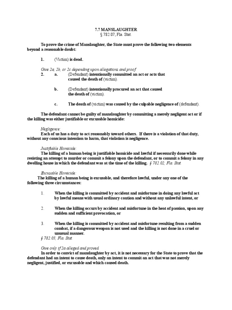 Florida Criminal Jury Instructions Pdf Fill Online Printable