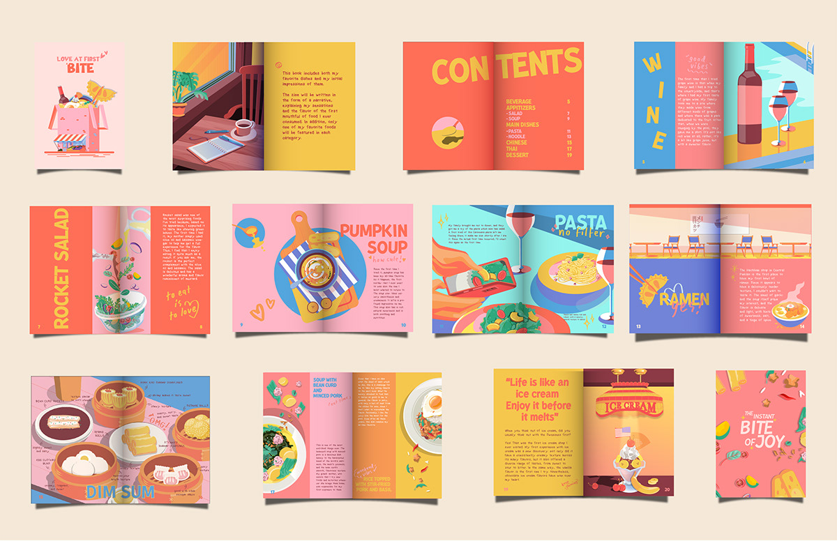 Food Zine On Behance