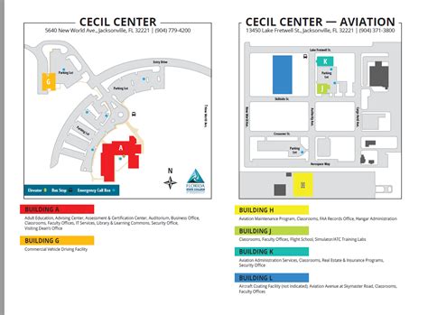 Fscj Cecil Campus Map