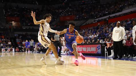 Fsu Men S Basketball Blown Out By In State Rival Florida In Gainesville