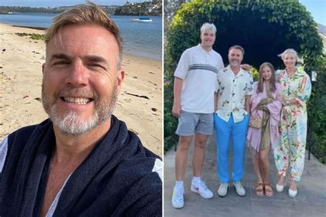 Gary Barlow Son Amp 39 S Real Height As Fans Go Wild Over Family Snap And He