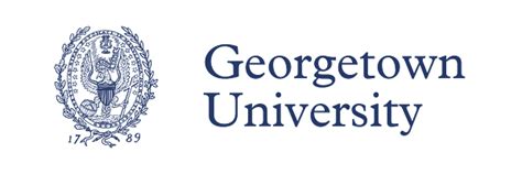 Georgetown University Horizontal Logo Transparent Png Stickpng