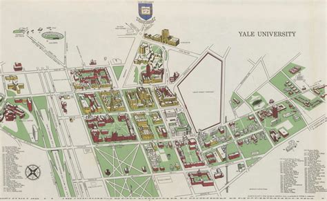 Guide To Yale University Map Yale University Library Online Exhibitions