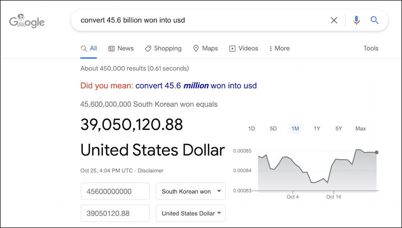 Here S How To Convert Between Currencies Squid Game Fans