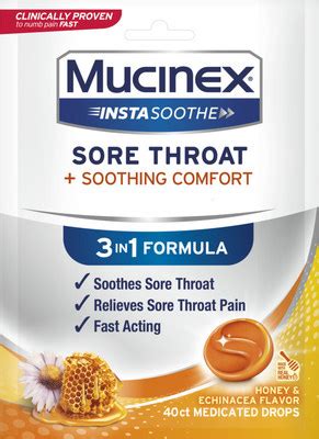 How Does Mucinex Soothe Sore Throats? Instant Solutions