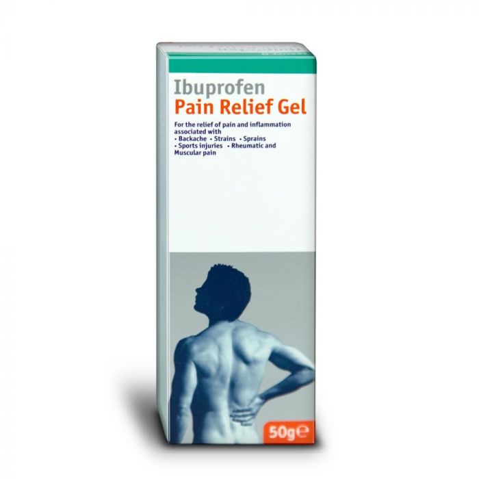 Ibuprofen Gel 10% - 50G | Max Strength Pain Relief Gel | Chemist 4 U