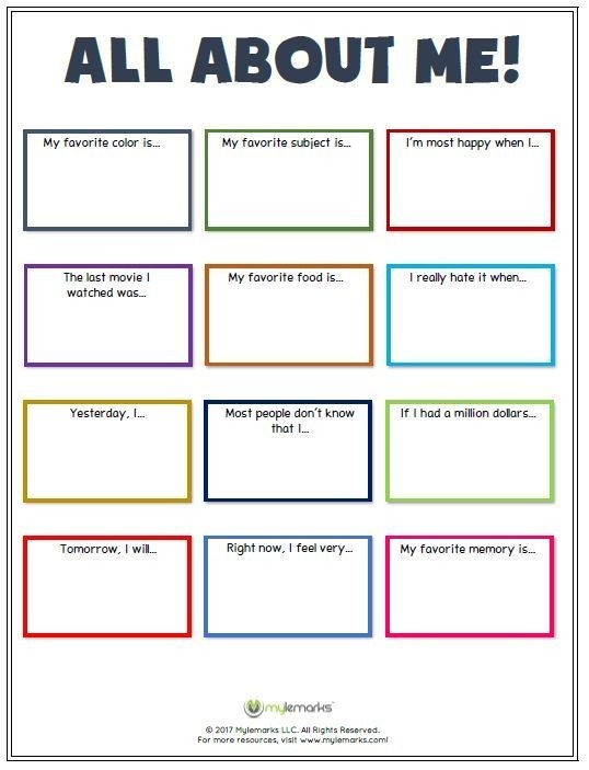 Icebreaker Worksheets For Middle School Worksheets Master