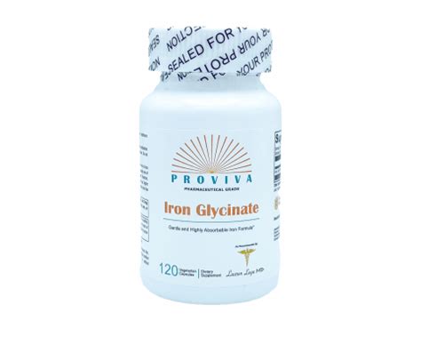 Iron Glycinate Iron Replacement With Better Absorption And Less Side