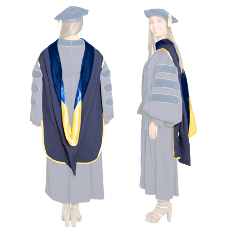 Mba Gown Hood Amp Cap Set For Uc Berkeley Ucla Ucsd Uc Irvine Uc