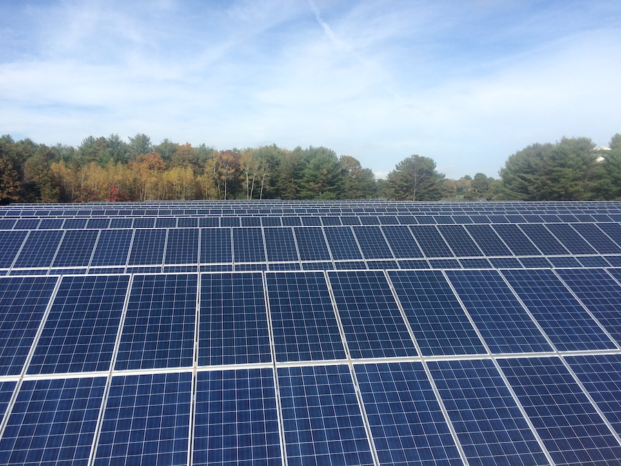 New Solar Array Is Live Bowdoin College