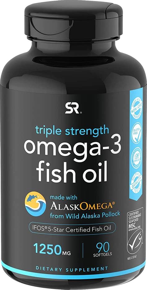 Omega 3 Fish Oil W Triple Strength Epa And Dha 2400Mg Highest