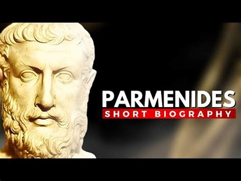 Parmenides The Founder Of Ontology Or Metaphysics Youtube