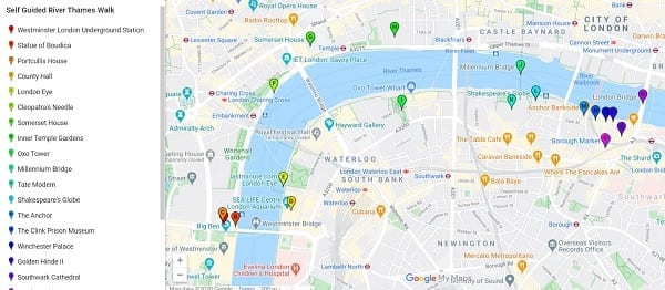 Recorrido A Pie Autoguiado Por Londres 20 Mapas Y Rutas Hocakoigiare