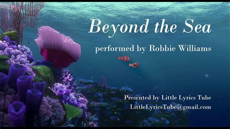 Somewhere Beyond The Sea Lyrics Finding Nemo