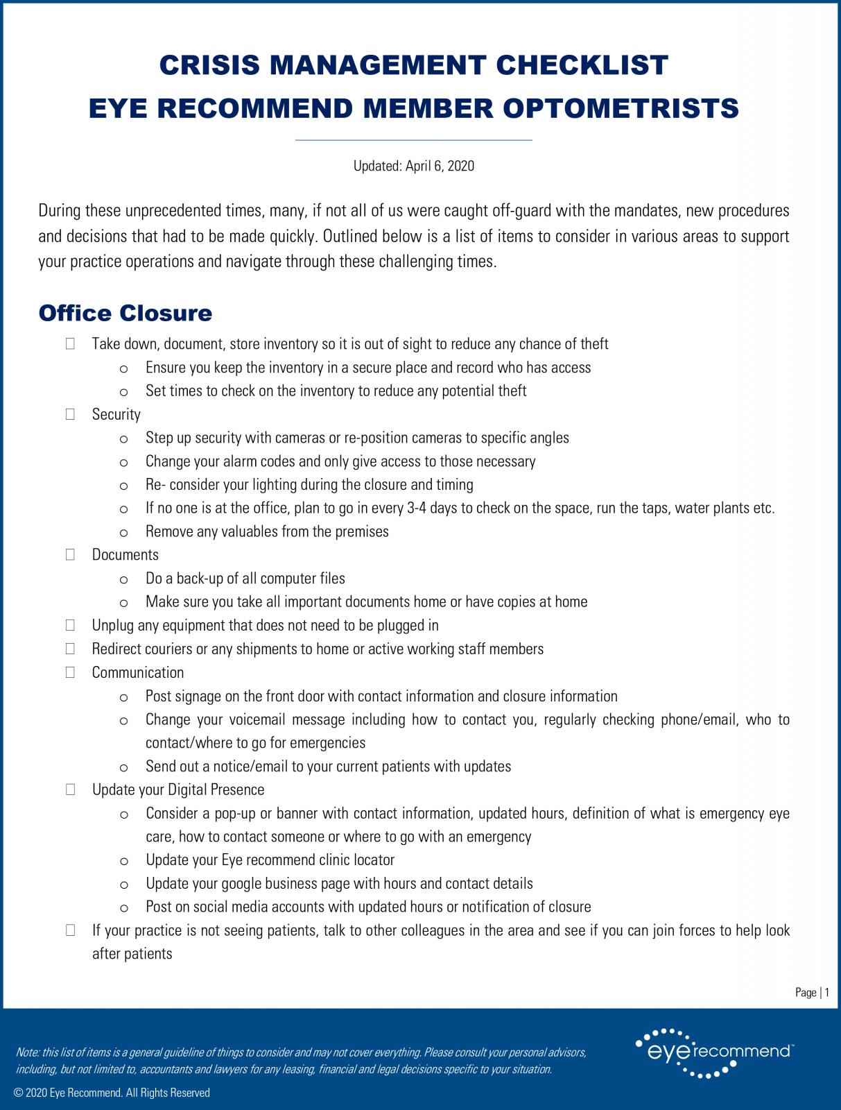 Stanford Airway Checklist: Master Crisis Management