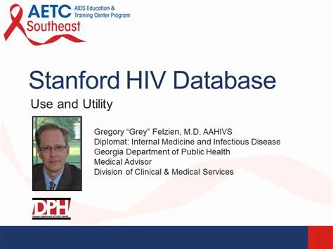 Stanford Hiv Database: Accurate Resistance Data For Better Care