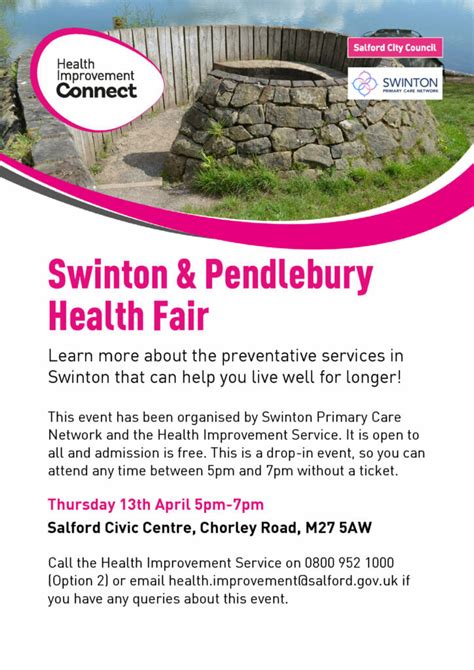 Swinton Amp Pendlebury Health Fair The Sides Medical Centre