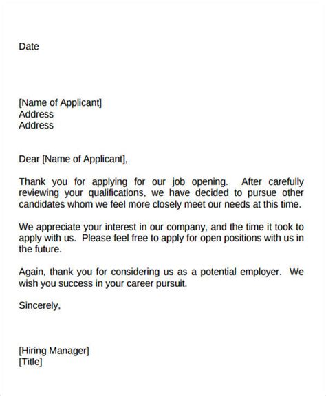 Thank You Letter: Land Your Dream Job