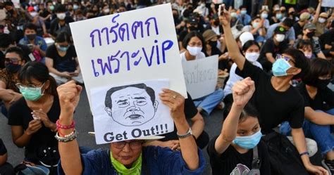 Thousands Of Pro Democracy Protesters Rally In Bangkok Against Thai