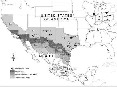 Trade Flows Between The United States And Mexico Nafta And The Border