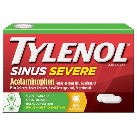 Tylenol And Sinus: Relieves Congestion Fast