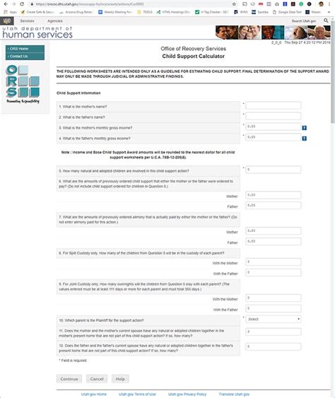 Utah Child Support Calculator: Accurate Payments