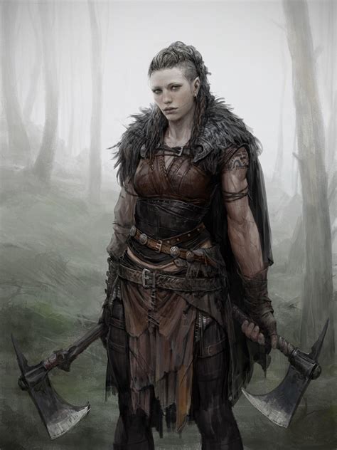 Warrior Maiden By Sungryun Park R Norse