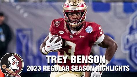 What Are Trey Benson's College Stats? Instant Answers