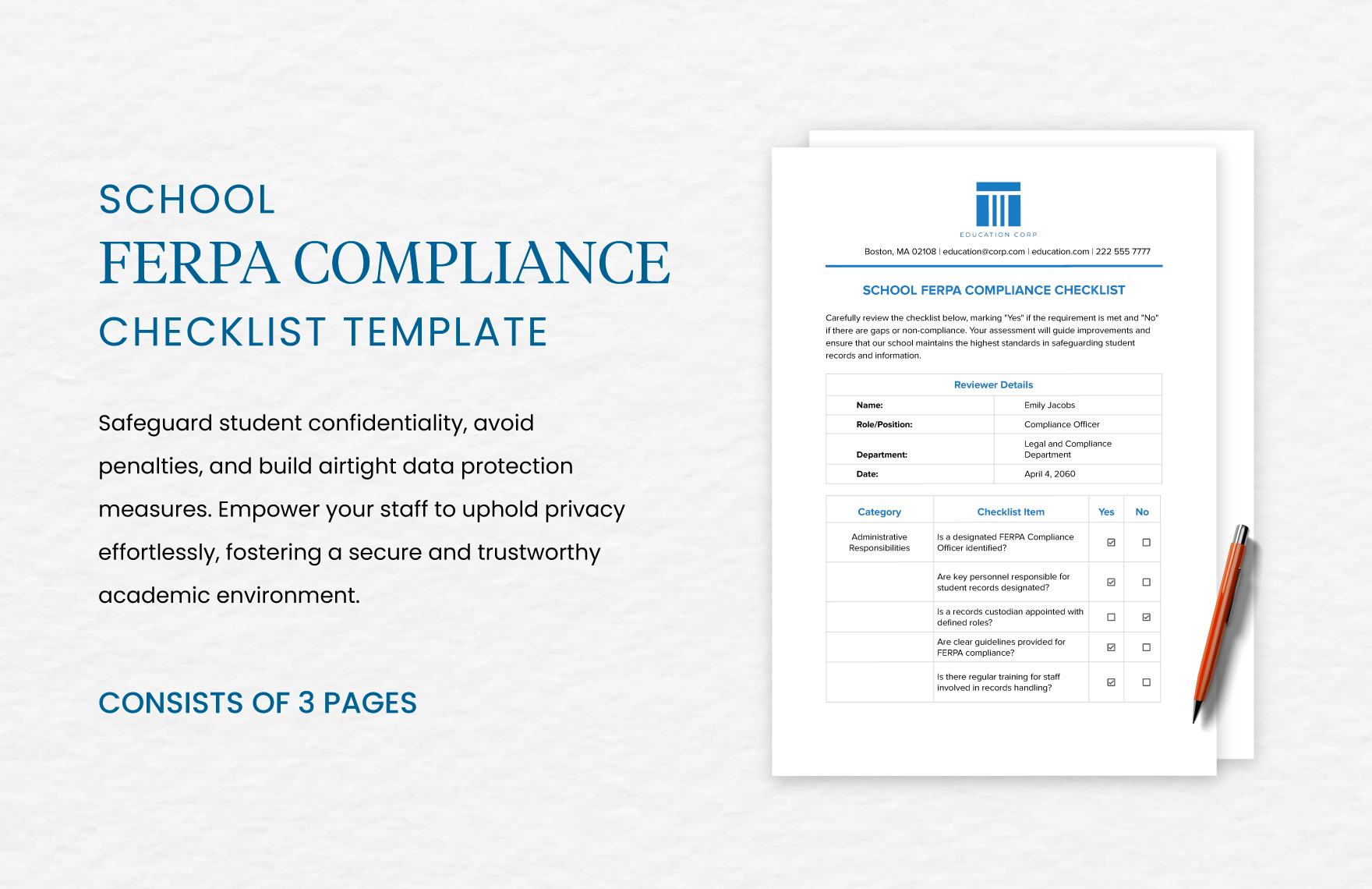 What Is Ferpa Vanrein Compliance