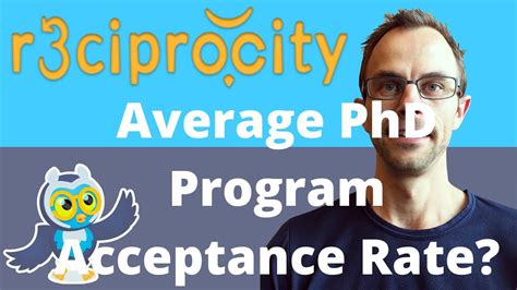 What Is The Average Phd Program Acceptance Rate Youtube