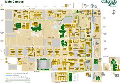 What's Colorado State University Map? Navigate Campus