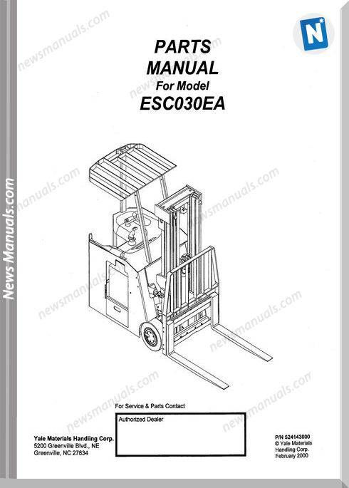 Yale Forklift Parts Diagram