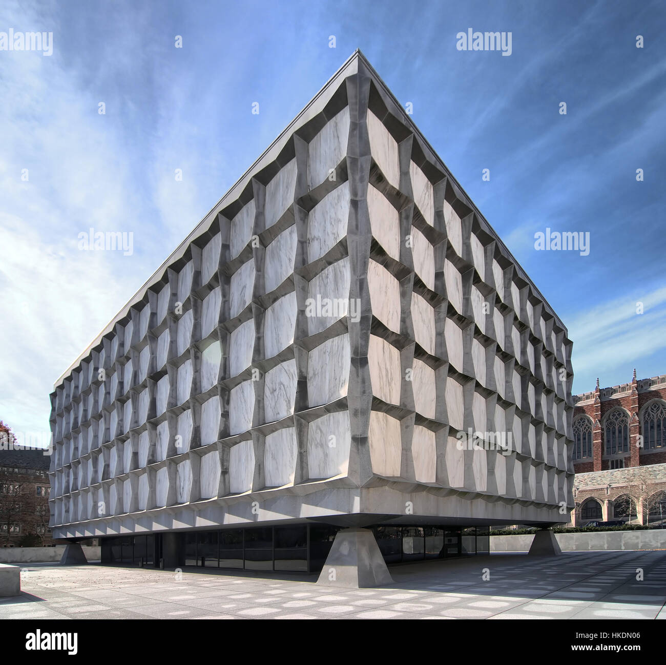 Yale University Beinecke Rare Book Library Stock Photo Alamy